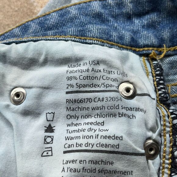 BDG Shorts Womens 26 Jeans Stretch Cut-Off USA Bottoms 3" Denim‎ Biker - Picture 4 of 9